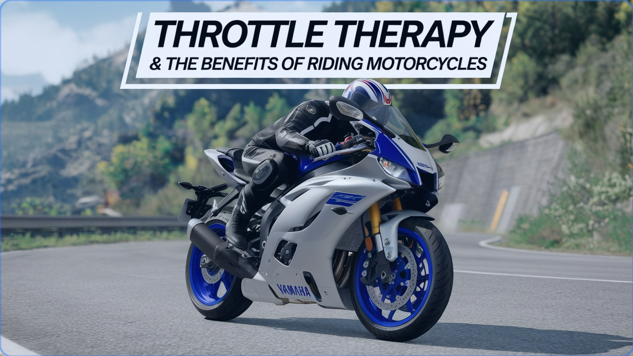 Throttle Therapy – Stress Relief Through Riding