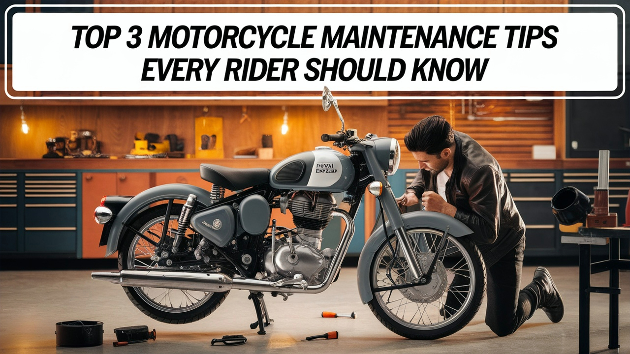 Top 3 Motorcycle Maintenance | Motorcycle For Repair