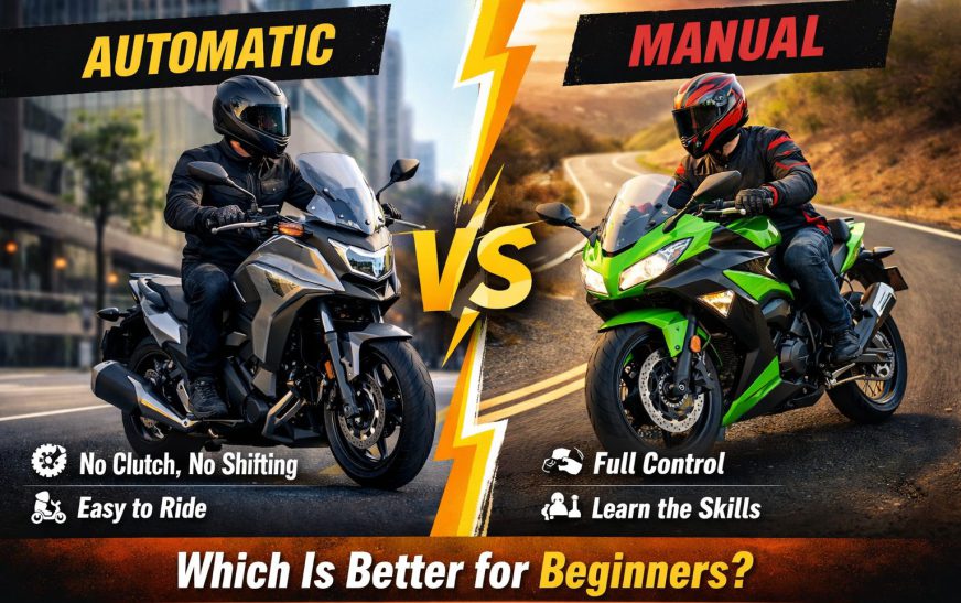 Automatic vs Manual Motorcycles: Which Is Better for Beginners?